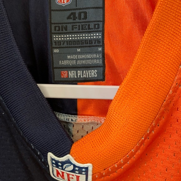 Nike Men's Navy and Orange Jersey - Picture 3 of 3
